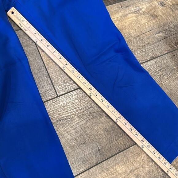 Express Women's Columnist Low Rise Slim Ankle Pant Cobalt Blue Size 6 - Picture 4 of 11